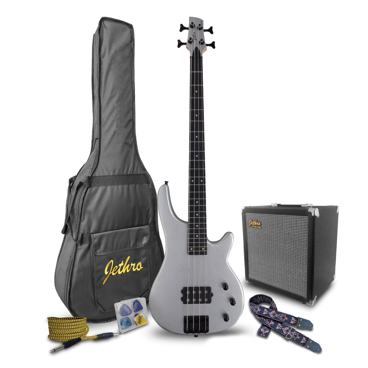 Paquete Bajo Eléctrico Jethro 504-SK Series By Steelpro