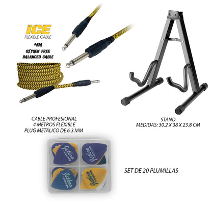 Paquete Bajo Eléctrico Jethro 509-SK Series By Steelpro