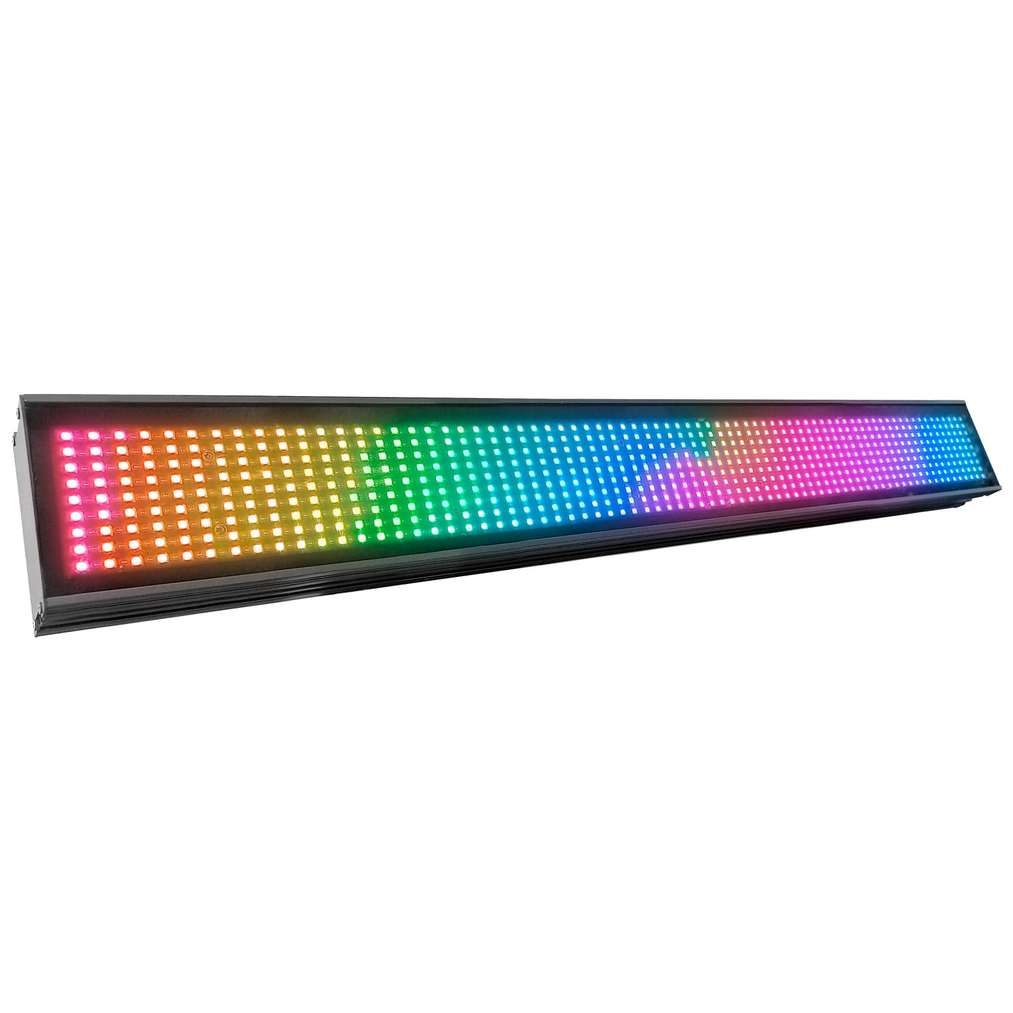 Barra LED Steelpro 665-BAR RGB Full Color 5050: 666 LEDs, 100+ Efectos, Letras y Números, Control DMX 3/9/22 Ch Audiorítmica Maestro/Esclavo Dimmer y Estrobo Ideal para DJ y Escenarios, 98.9cm 4.1 Kg