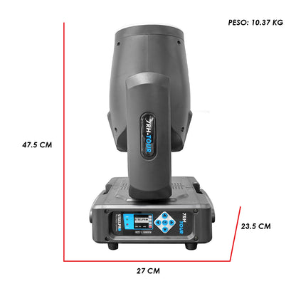 Case con 2 Cabezas Móviles Steelpro 7RH-TOUR