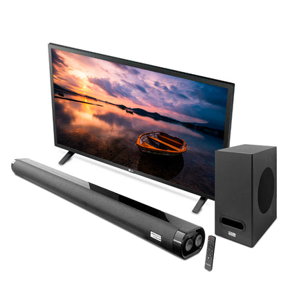 Sistema de Audio Barra de Sonido Home Theater Steelpro ARMONY A1.4-BAR Bluetooth 5.0 HDMI ARC con Subwoofer 200W + 180W
