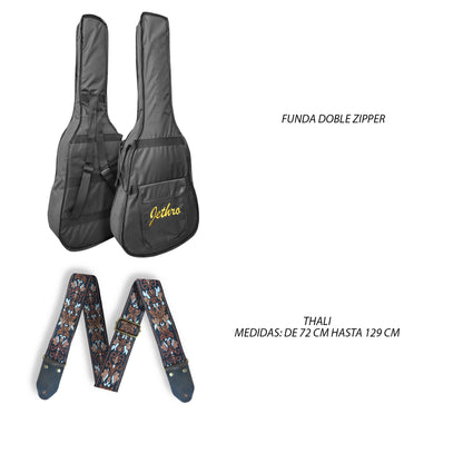 Paquete Guitarra Electrica Jethro 041-SK Series By Steelpro