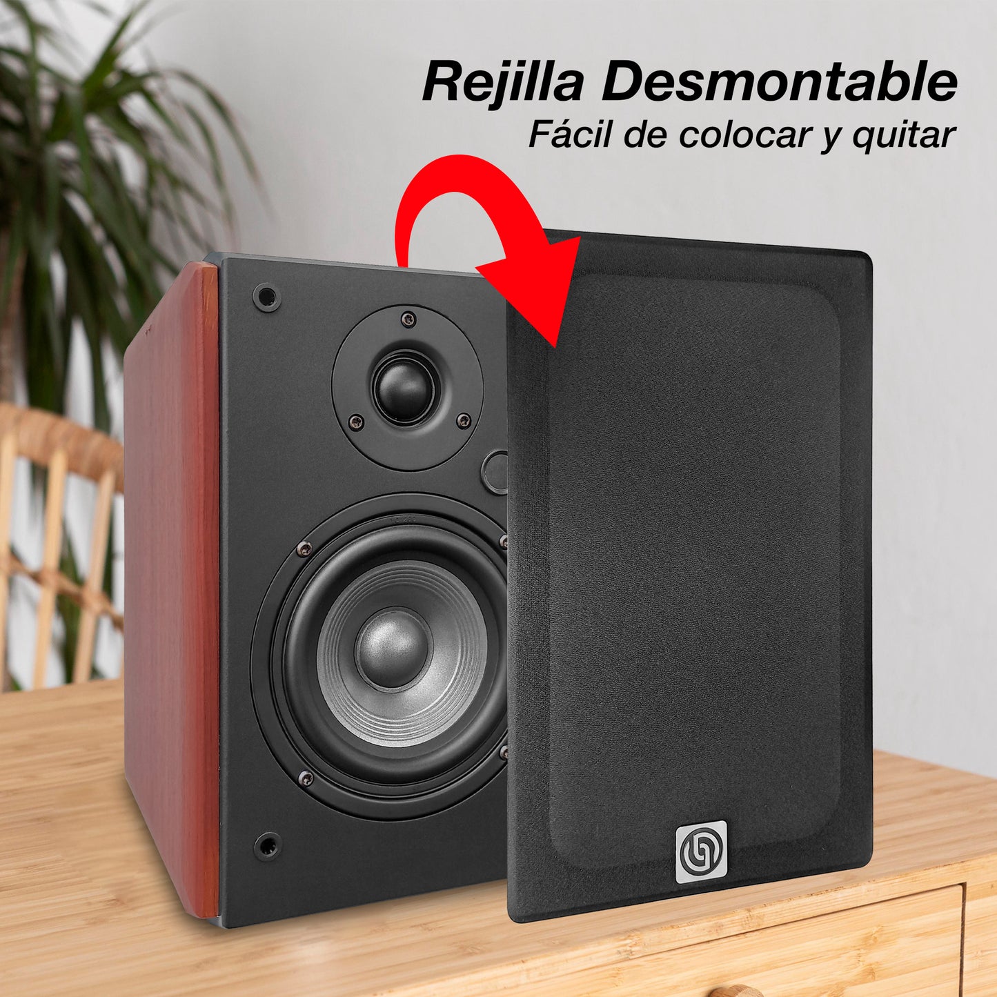 Monitor Estudio Multimedia 5.25 Pulgadas Bluetooth Steelpro