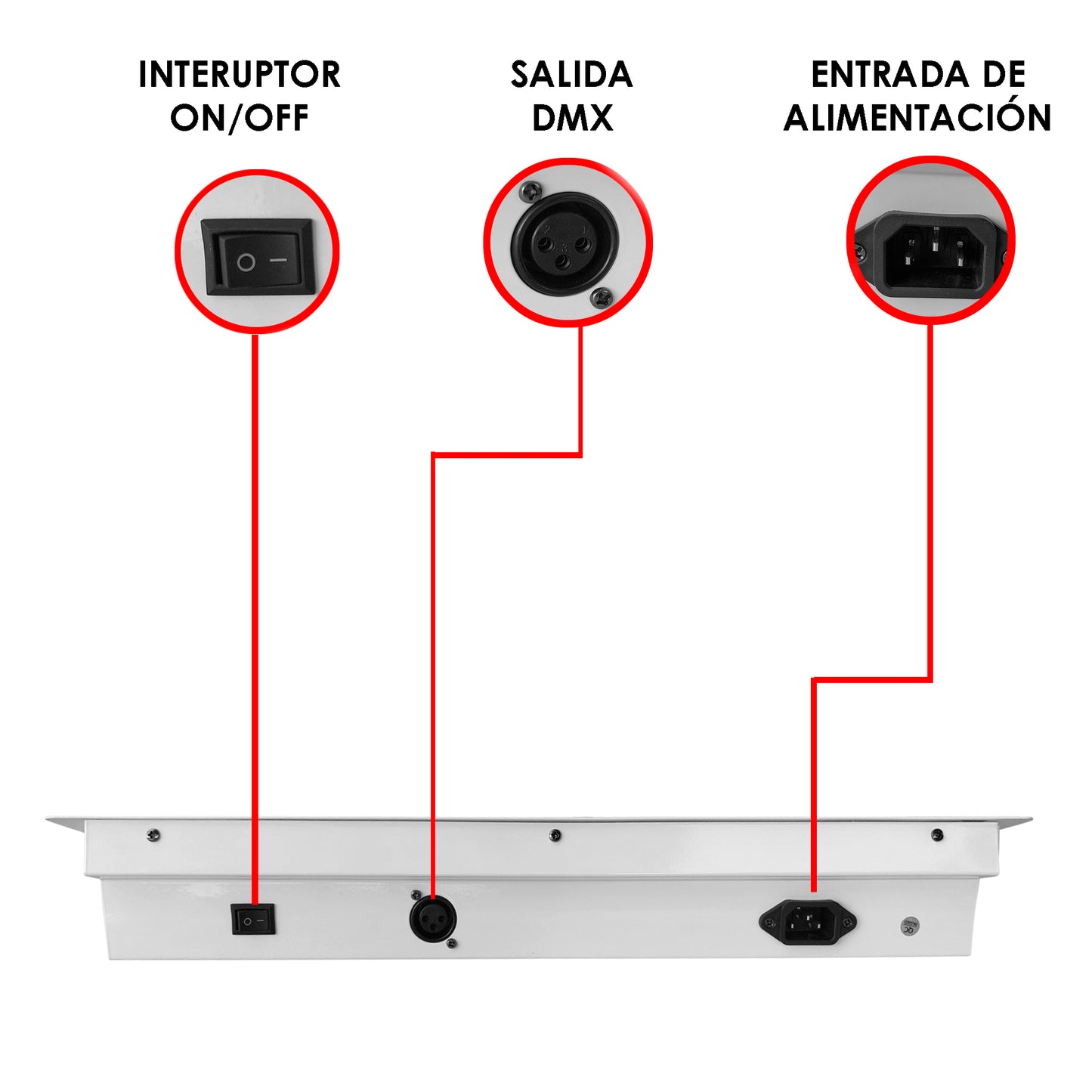 Controlador Dmx Luces/dj 12 Escáneres - 192 Canales Steelpro