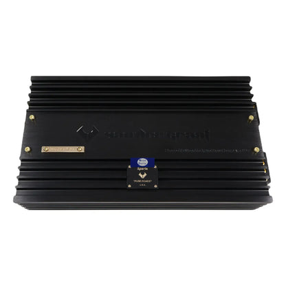 Amplificador Clase D 2ch Sparta Vander Graaf 3500w Monoblock Color Negro