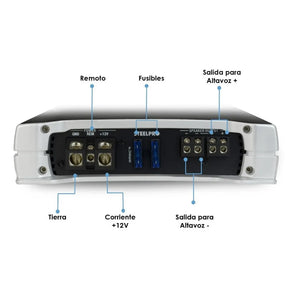 Amplificador Clase D Monoblock 1200w Max Ómicron By Steelpro