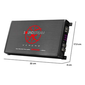 Amplificador Clase D Monoblock 3500w Max Veneno Soundstream