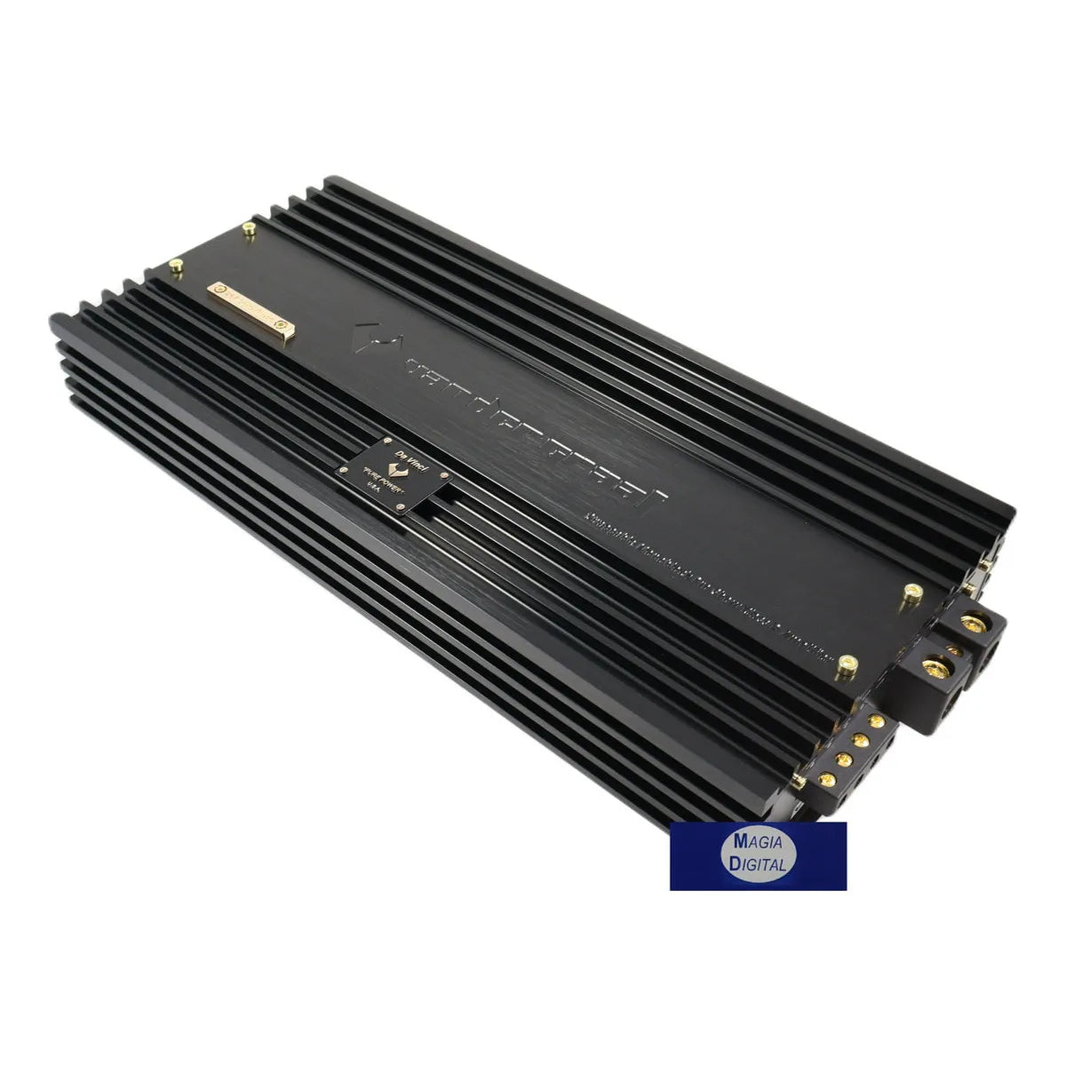 Amplificador Clased 2ch Da Vinci Vander Graaf 5000w Monobloc Color Negro