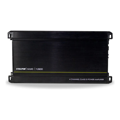 Amplificador Mono Block 4ch Nano 4.1600w Steelpro Color Negro