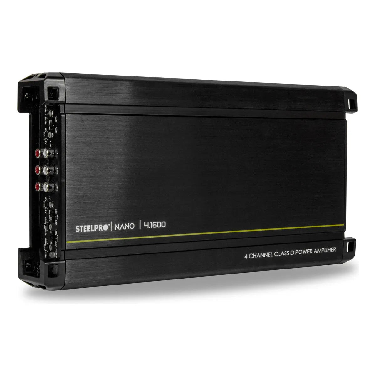 Amplificador Mono Block 4ch Nano 4.1600w Steelpro Color Negro