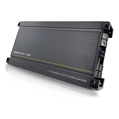 Amplificador Mono Block 4ch Nano 4.1600w Steelpro Color Negro