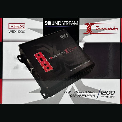 Amplificador Soundstream Tarantula Wrx-1200 1 Canal Clase D 1200w