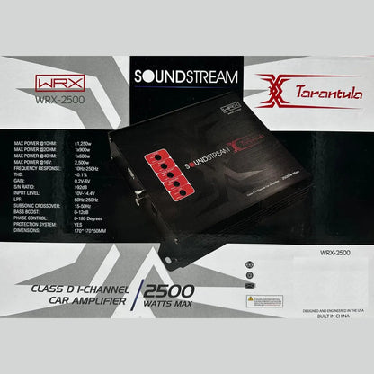 Amplificador Soundstream Tarantula Wrx-2500 1 Canal Clase D 2500w