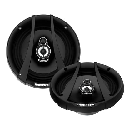 Autoestereo Bocinas 6.5 3 Vias Bluetooth Broksonic Bs-320f65