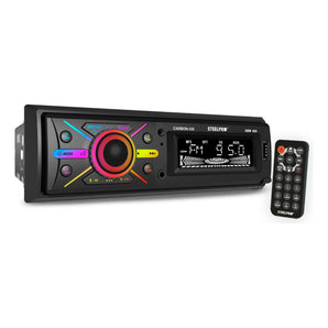 Autoestereo Caratula Desmontable Steelpro Bluetooth Usb Aux