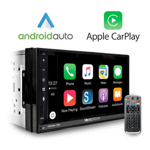 Autoestereo De Pantalla 7' Android Auto Carplay Soundstream