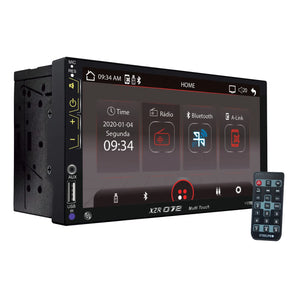 Autoestéreo Pantalla Led Touchscreen 7  Bluetooth Steelpro Auto Smart Connect Con Camara De Reversa Conexion Al Volante Xrz-072