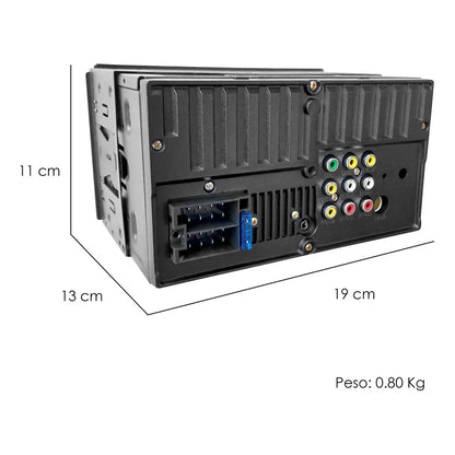 Autoestereo Pantalla Tactil 7 Mirror Link Bluetooth Steelpro