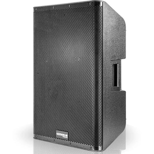 Bafle Steelpro Ultron 15 Negro, Bi-amplificado, 600w Rms, Subwoofer Activo, Con Bluetooth Y Pantalla