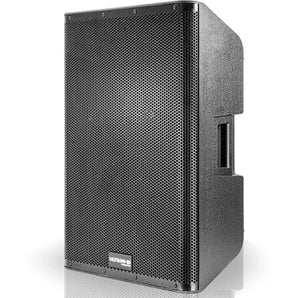 Bafle Steelpro Ultron 15 Negro, Bi-amplificado, 600w Rms, Subwoofer Activo, Con Bluetooth Y Pantalla