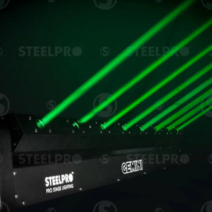 Barra Laser Luces Dj Verde 8 X 100mw Gemini By Steelpro