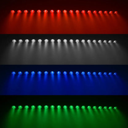 Barra Led Contra Intemperie 4en1 Rgbw Exterior Ip65 Steelpro