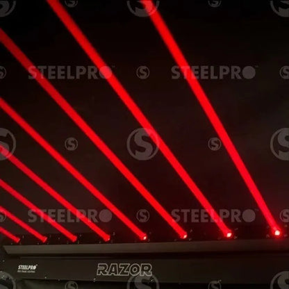 Barra Motorizada 8 Laser Rojo Profesional Steelpro Razor
