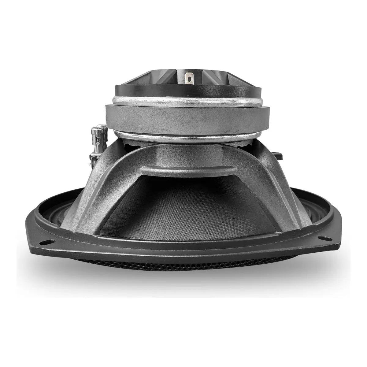 Bocina 6.x9 Cono Azul Plateado 1300w De Potencia By Steelpro Color Negro