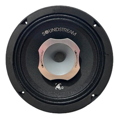 Bocina 6x5 Audio Profesional Con Tweeter De Compresion 250w Color Negro
