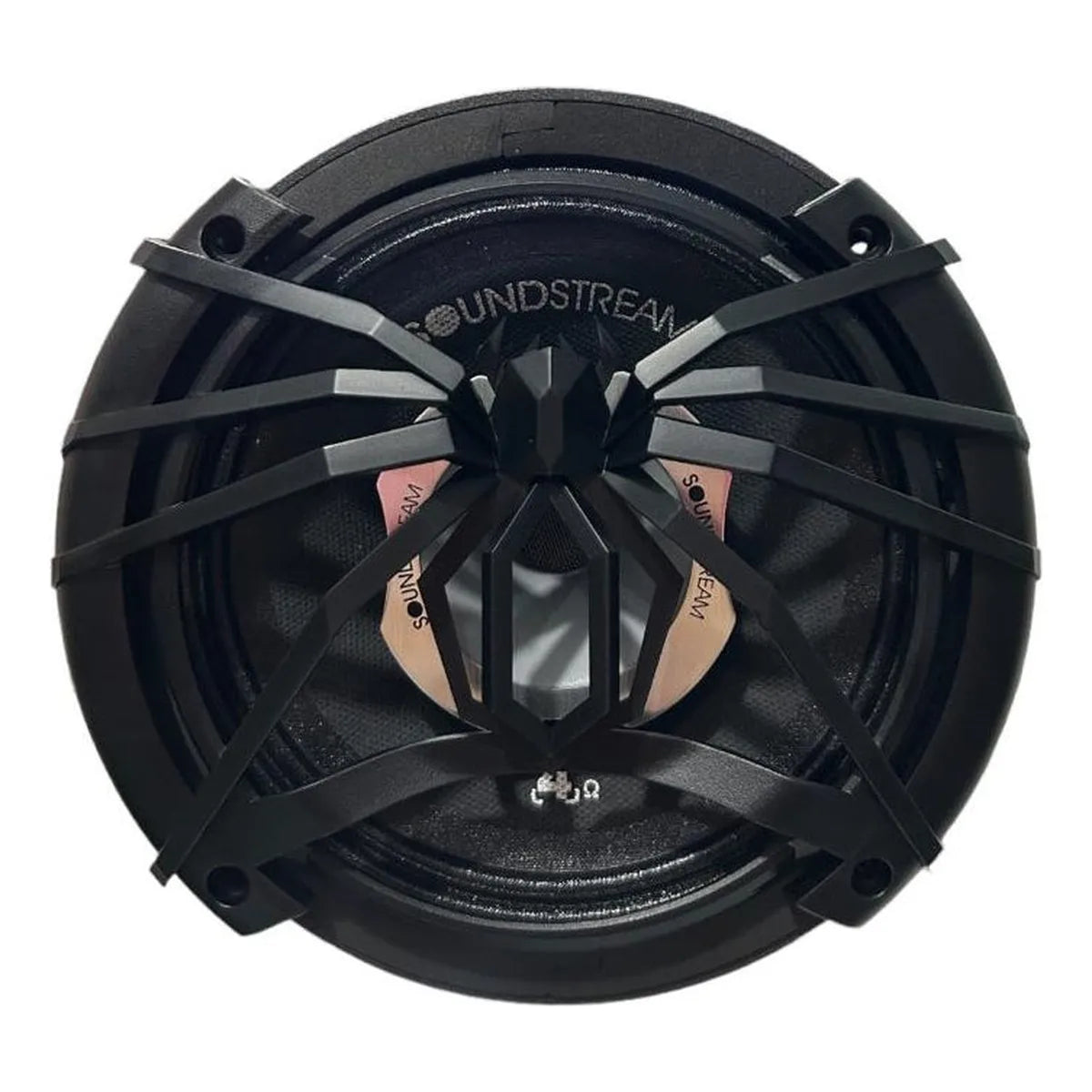 Bocina 6x5 Audio Profesional Con Tweeter De Compresion 250w Color Negro