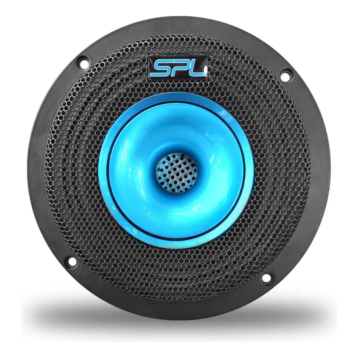 Bocina Coaxial 6.5 Potencia Max 1100w By Steelpro Color Negro Con Azul
