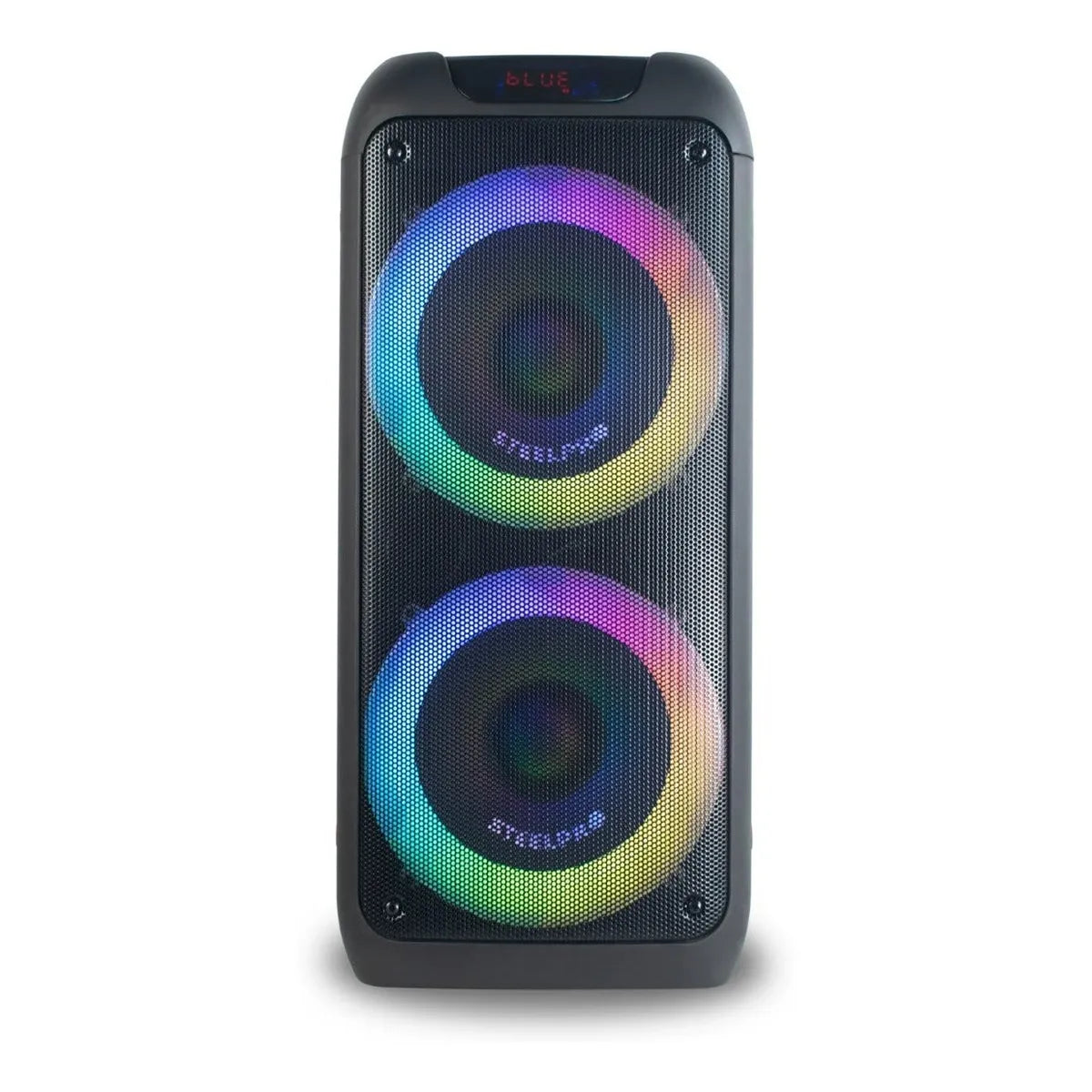 Bocina Portatil Bluetooth Steelpro Nebula Negro Suspension De Aire