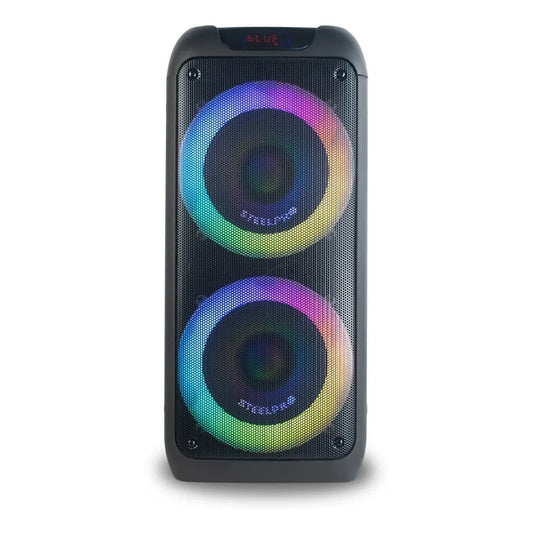 NEBULA Bocina Portátil Recargable Bluetooth Led Steelpro