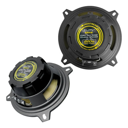Bocinas Auto 5.25 PuLG Carbono Pro Kevlar 2 Vías Soundstream