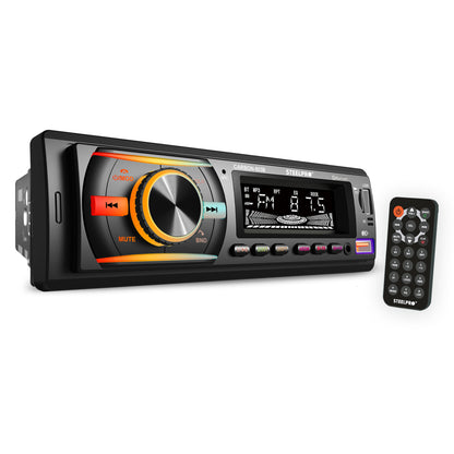 Steelpro Technologies Carbon-903b Autoestereo Bluetooth Usb Multicolor
