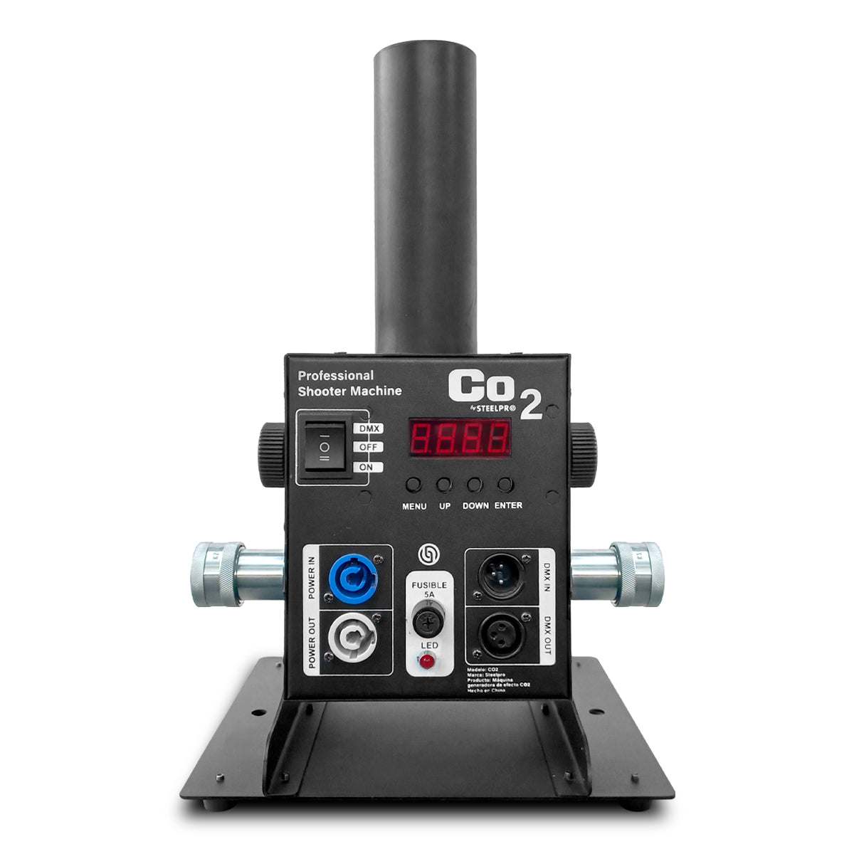 Máquina De Efectos Co2 Rgb Escenarios Dj By Steelpro