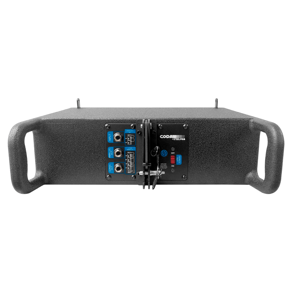 CODA SET Sistema Lineal De 8 Satélites 1 Subwoofer 600w+800w Rms Steelpro