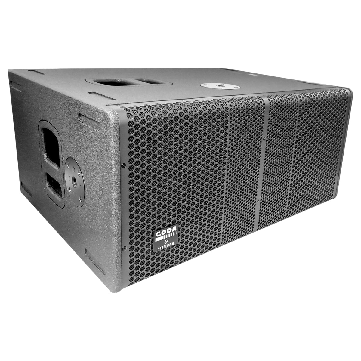 CODA SET Sistema Lineal De 8 Satélites 1 Subwoofer 600w+800w Rms Steelpro