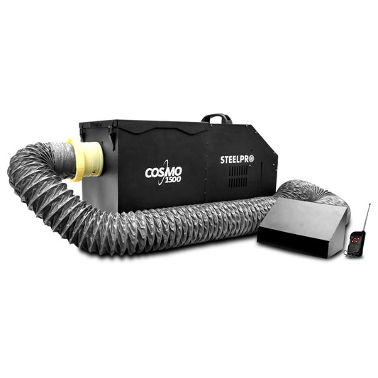 Máquina De Niebla Baja De Agua Escenarios/dj Steelpro Color Negro