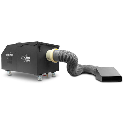 Máquina De Niebla Baja De Agua Escenarios/dj Steelpro Color Negro