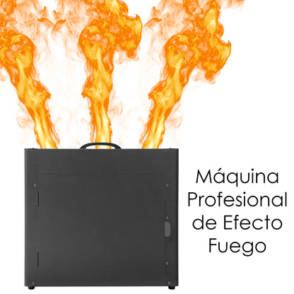 Maquina De Fuego Profesional Crazy Pyro Dmx Steelpro