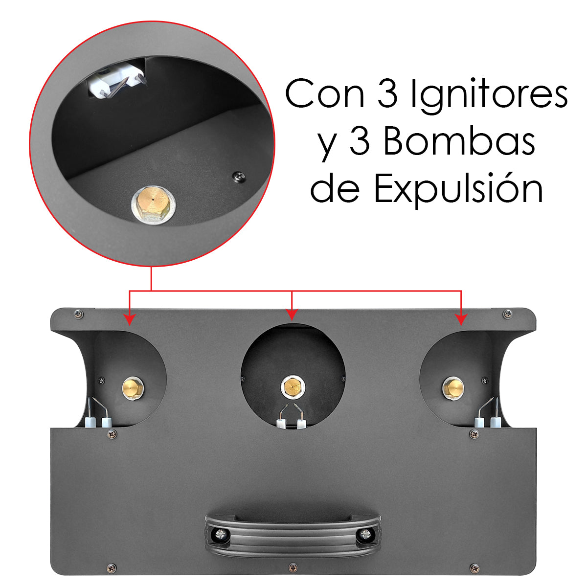 Maquina De Fuego Profesional Crazy Pyro Dmx Steelpro