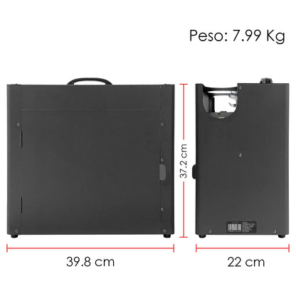 Maquina De Fuego Profesional Crazy Pyro Dmx Steelpro
