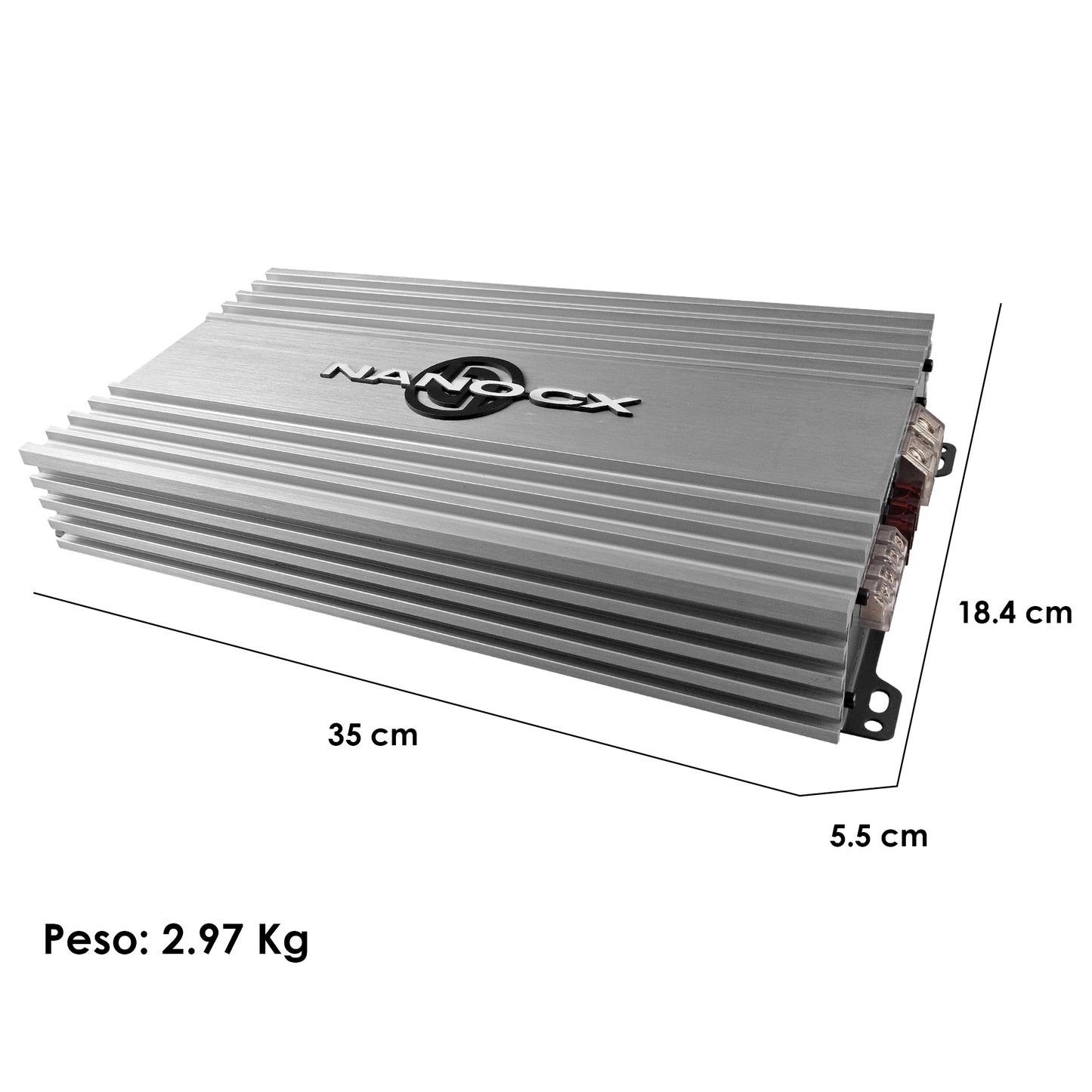 Amplificador Monoblock Clase D 3500W Steelpro CX-1.1700