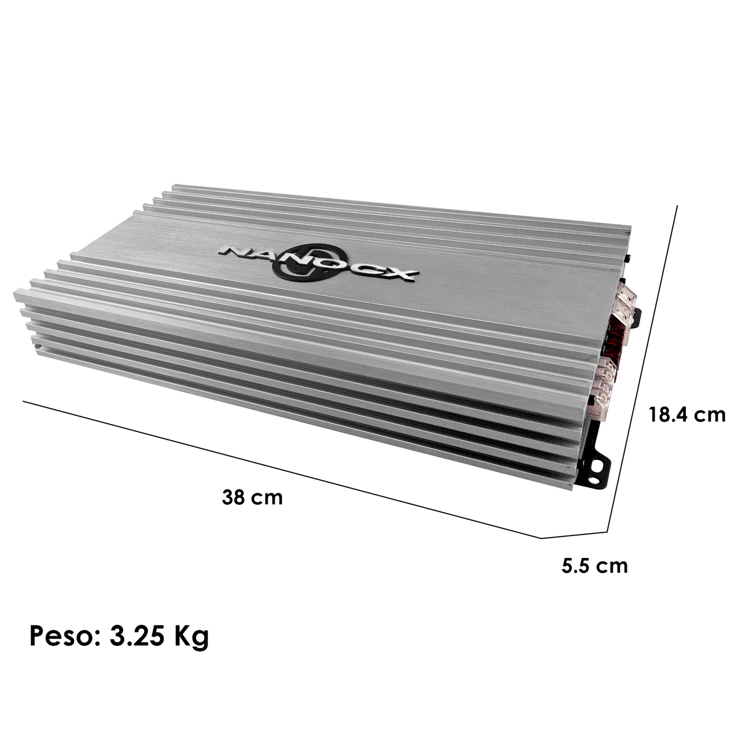 Amplificador Monoblock Clase D 4500W Steelpro CX-1.2250
