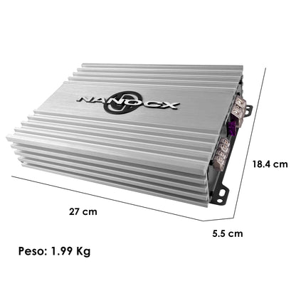 Amplificador Monoblock Híbrido A/B 1200W Steelpro CX-1.400