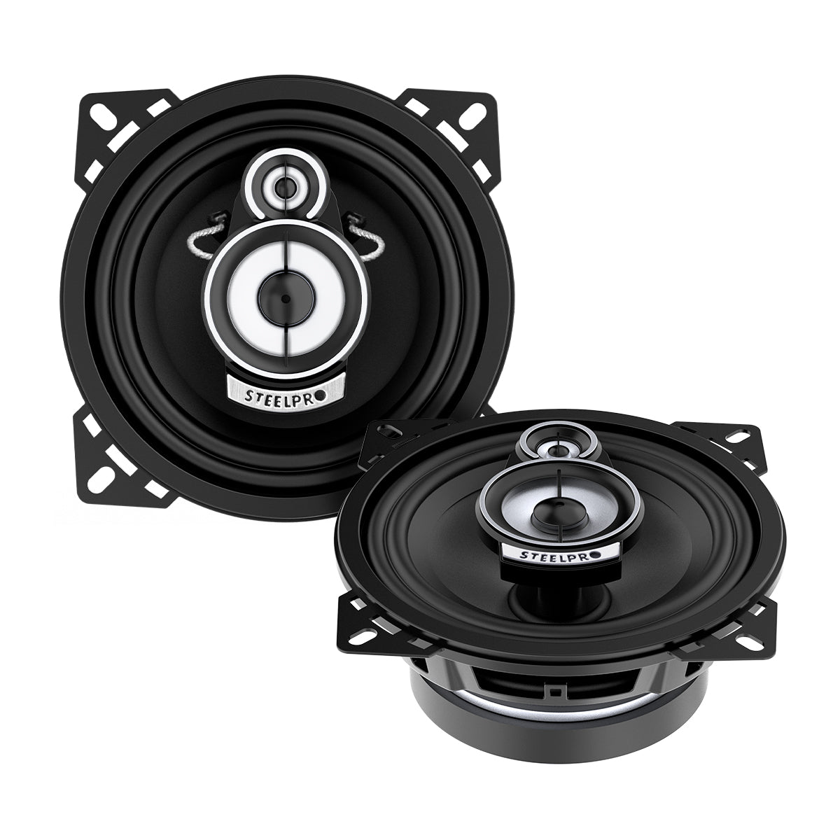 Par Bocinas 4 Pulg Triaxiales 350W 4 Ohms CX-4043 Steelpro
