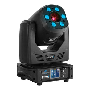 Cabeza Movil 2 En 1 Laser 2w Rgb + 6 Wash 10w Rgbw Steelpro