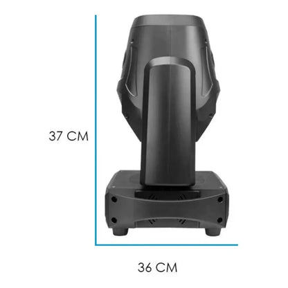 Cabeza Movil De 120w Prisma Rotatorio 7 Gobos - Steelpro