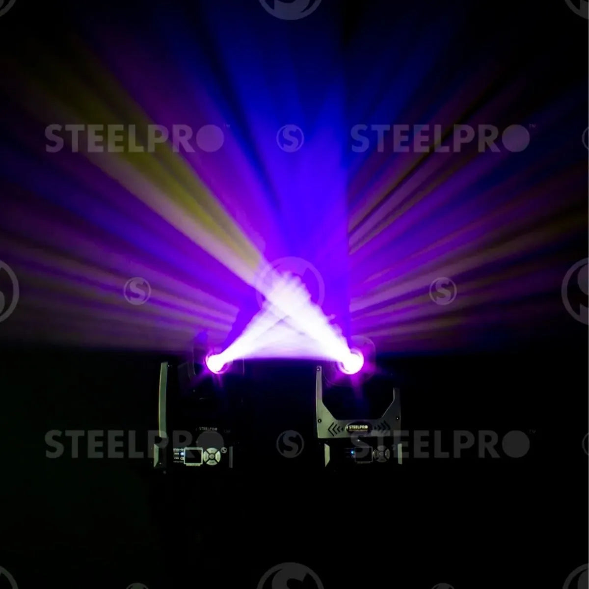 Cabeza Movil De 120w Prisma Rotatorio 7 Gobos - Steelpro